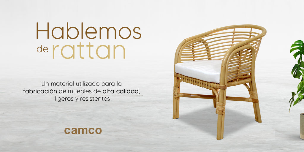 Rattan en proyectos de interiorismo