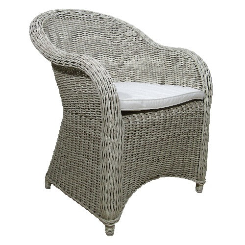 Silla de Aluminio y polyrattan Anterpower banana